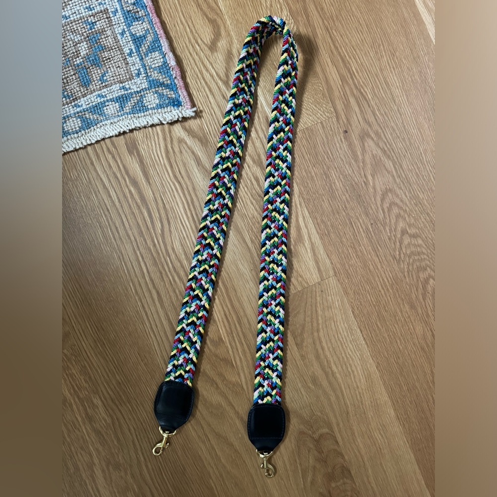 Clare V Crossbody Strap Multi Braided